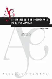 L’esthétique, une philosophie de la perception_cover
