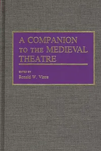 A Companion to the Medieval Theatre_cover