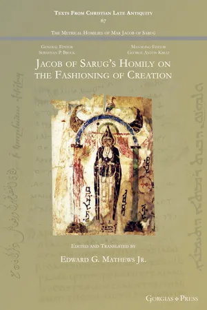 Jacob of Sarug's Homily on the Fashioning of Creation