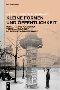 Kleine Formen und Öffentlichkeit_cover