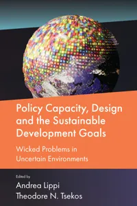 Policy Capacity, Design and the Sustainable Development Goals_cover