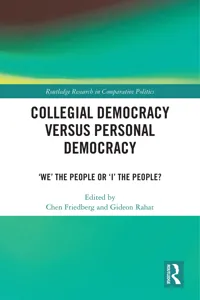 Collegial Democracy versus Personal Democracy_cover