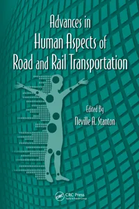 Advances in Human Aspects of Road and Rail Transportation_cover