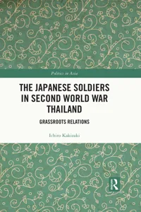 The Japanese Soldiers in Second World War Thailand_cover
