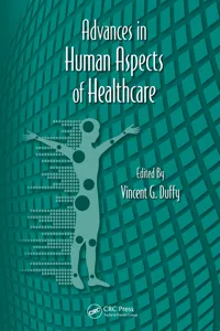 Advances in Human Aspects of Healthcare_cover