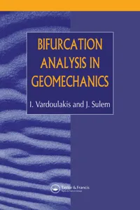 Bifurcation Analysis in Geomechanics_cover