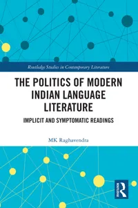 The Politics of Modern Indian Language Literature_cover