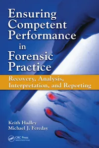 Ensuring Competent Performance in Forensic Practice_cover