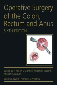 Operative Surgery of the Colon, Rectum and Anus_cover