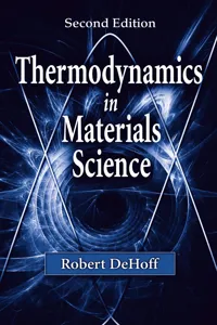 Thermodynamics in Materials Science_cover