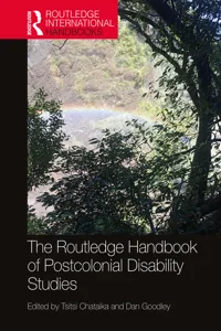 The Routledge Handbook of Postcolonial Disability Studies_cover