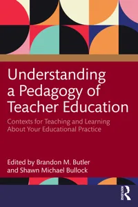 Understanding a Pedagogy of Teacher Education_cover