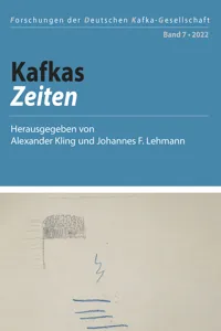 Forschungen der Deutschen Kafka-Gesellschaft_cover