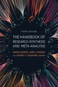 The Handbook of Research Synthesis and Meta-Analysis_cover