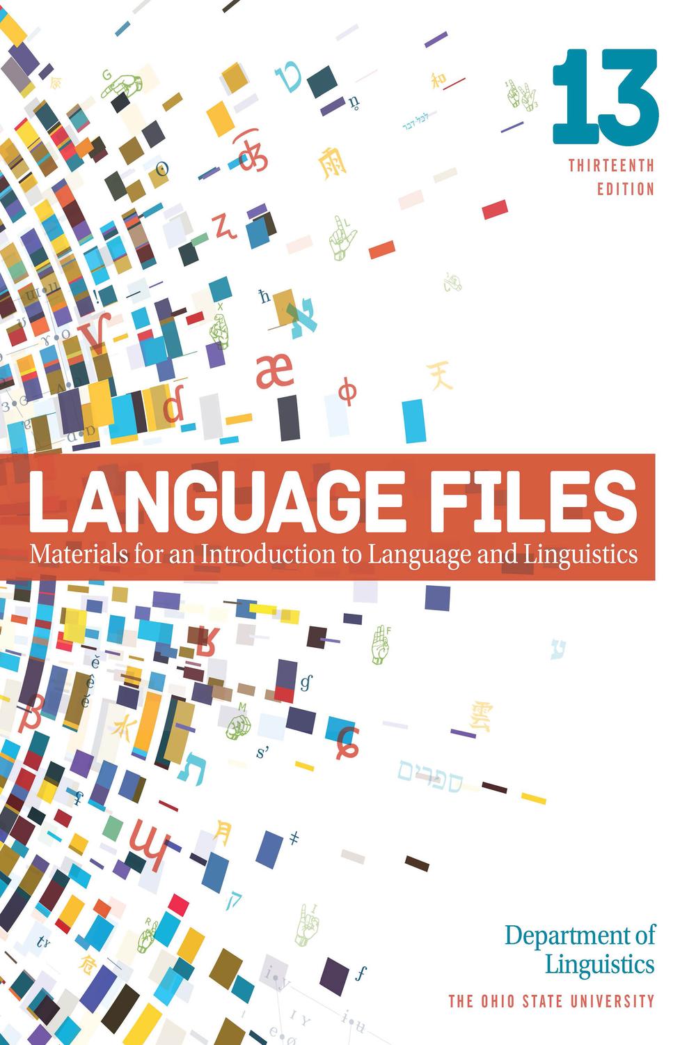PDF] Language Files by Department of Linguistics | 9780814258354