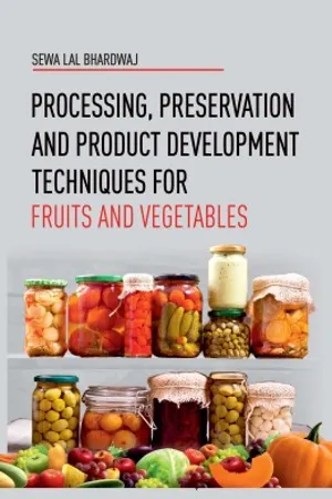 Processing, Preservation and Product Development Techniques for Fruits and Vegetablesans