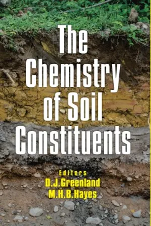 The Chemistry of Soil Constituents