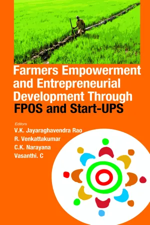 Farmers Empowerment and Entrepreneurial Development Through FPOS and Start-UPS