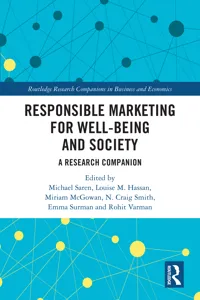 Responsible Marketing for Well-being and Society_cover