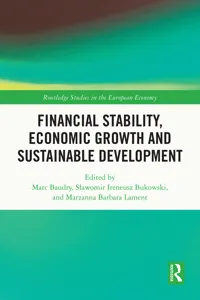 Financial Stability, Economic Growth and Sustainable Development_cover