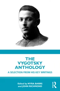 The Vygotsky Anthology_cover
