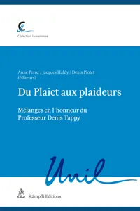 Du Plaict aux plaideurs_cover