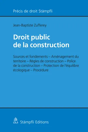 Droit public de la construction
