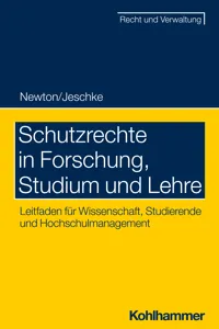 Schutzrechte in Forschung, Studium und Lehre_cover