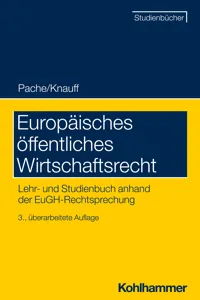 Europäisches öffentliches Wirtschaftsrecht_cover