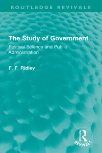 The Study of Government_cover