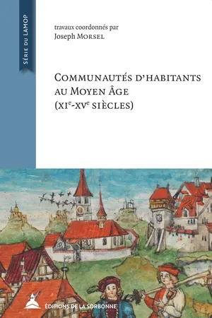 Communautés d’habitants au Moyen Âge