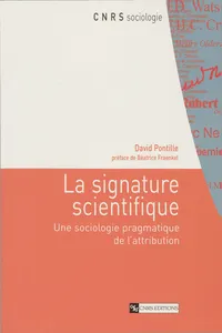 La signature scientifique_cover
