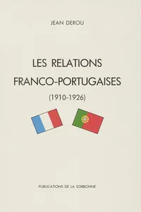 Les relations franco-portugaises_cover