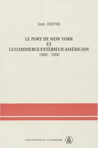Le port de New York et le commerce extérieur américain_cover