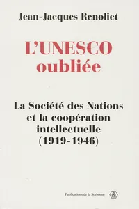 L’UNESCO oubliée_cover