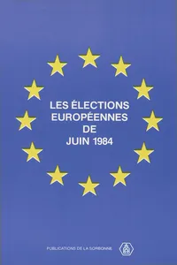 Les élections européennes de juin 1984_cover