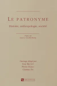 Le patronyme_cover