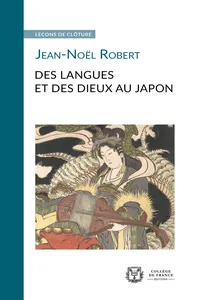 Des langues et des dieux au Japon_cover