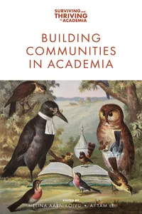 Building Communities in Academia_cover