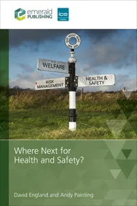 Where Next for Health and Safety?_cover