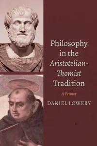 Philosophy in the Aristotelian-Thomist Tradition_cover