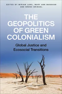 The Geopolitics of Green Colonialism_cover