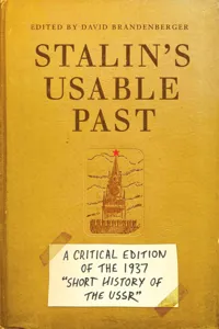 Stalin's Usable Past_cover