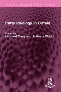 Party Ideology in Britain_cover