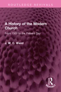 A History of the Modern Church_cover