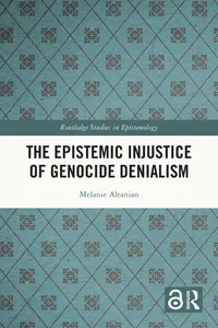 The Epistemic Injustice of Genocide Denialism_cover
