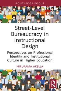 Street-Level Bureaucracy in Instructional Design_cover