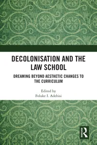 Decolonisation and the Law School_cover