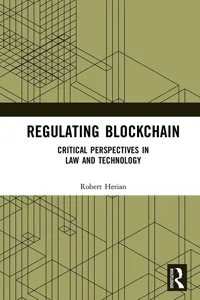 Regulating Blockchain_cover