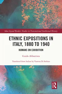 Ethnic Expositions in Italy, 1880 to 1940_cover